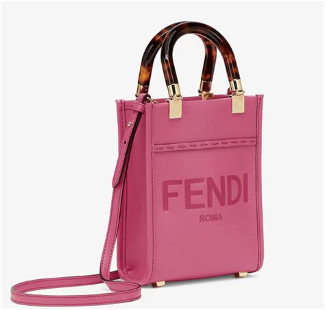 shopper fendi fucsia